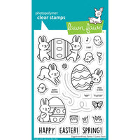 Eggstraordinary Easter - Lawn Fawn Clear Stamps 4"X6"