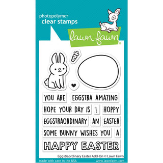 Eggstraordinary Easter Add-On - Lawn Fawn Clear Stamps 3