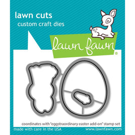 Eggstraordinary Easter Add-On - Lawn Fawn Craft Die