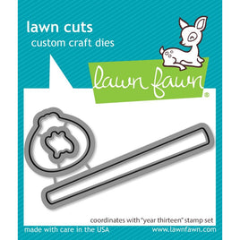 Year Thirteen - Lawn Fawn Craft Die