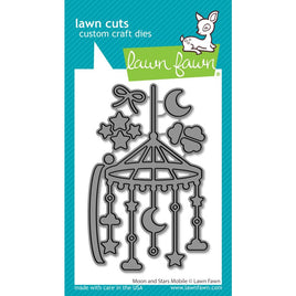 Moon & Stars Mobile - Lawn Fawn Craft Die