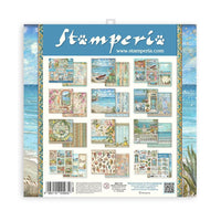 Blue Dream, 10 Designs/1 Each - Stamperia Double-Sided Paper Pad 12"X12" 10/Pkg