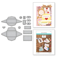 Flea Market Finds- Mini Envelopes 2 - Spellbinders Etched Dies By Cathe Holden