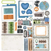 Vintage Artistry Everywhere 49 And Market Collection Pack 12"X12"