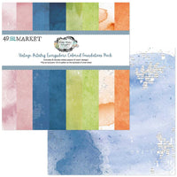 Vintage Artistry Everywhere Foundations 49 And Market Collection Pack 12"X12"