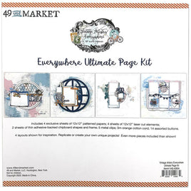 Vintage Artistry Everywhere - 49 And Market Ultimate Page Kit
