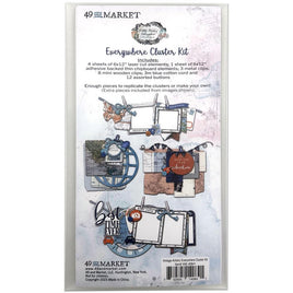 Vintage Artistry Everywhere - 49 And Market Cluster Kit