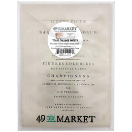 Color Swatch: Toast  49 And Market Collage Sheets 6"X8" 40/Pkg