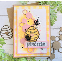 Beehives & Bees, 7/Pkg 2" To 0.75" - Scrapaholics Laser Cut Chipboard 2mm Thick