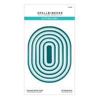 Essential Stylish Ovals - Spellbinders Etched Dies From The Stylish Ovals Collection