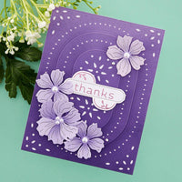 Infinity Punch & Pierce Plate - Spellbinders Etched Dies From The Stylish Ovals Collection