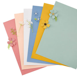 Wildflower - Spellbinders Color Essentials Cardstock 8.5"X11" 10/Pkg