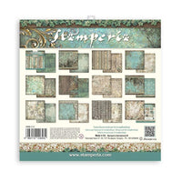 Magic Forest, 10 Designs/1 Each - Stamperia Backgrounds Double-Sided Paper Pad 12"X12" 10/Pkg