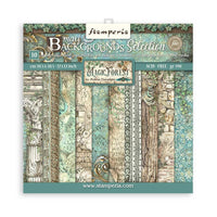 Magic Forest, 10 Designs/1 Each - Stamperia Backgrounds Double-Sided Paper Pad 12"X12" 10/Pkg