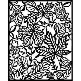 Magic Forest Leaves - Stamperia Stencil 7.87"X9.84"