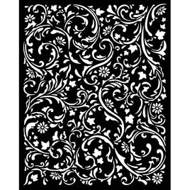 Magic Forest Swirls Pattern - Stamperia Stencil 7.87"X9.84"