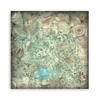 Magic Forest - Stamperia Polyester Fabric 12"X12" 4/Pkg