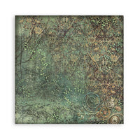 Magic Forest - Stamperia Polyester Fabric 12"X12" 4/Pkg