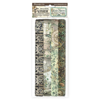 Magic Forest - Stamperia Polyester Fabric 12"X12" 4/Pkg