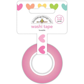 Loveable - Doodlebug Washi Tape 15mmX12yd