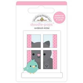 Hello Friend - Doodlebug Doodle-Pops 3D Stickers