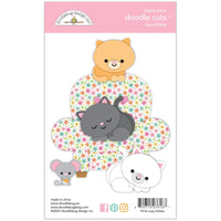 Cozy Kitties - Doodlebug Doodle Cuts Dies