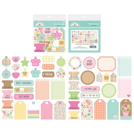 Pretty Kitty - Doodlebug Odds & Ends Bits & Pieces Die-Cuts