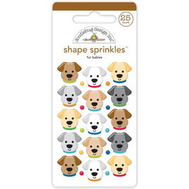 Fur Babies - Doodlebug Sprinkles Adhesive Enamel Shapes