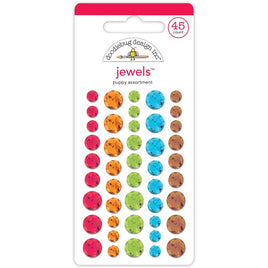 Puppy Assortment - Doodlebug Adhesive Mini Jewels