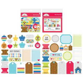 Doggone Cute - Doodlebug Odds & Ends Bits & Pieces Die-Cuts
