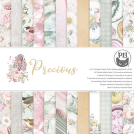 Precious - P13 Double-Sided Paper Pad 6"X6" 24/Pkg