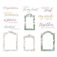 Frames & Words - Precious Ephemera Cardstock Die-Cuts 12/Pkg