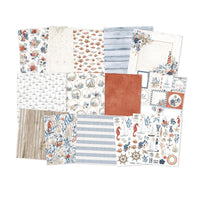 Sea La Vie - P13 Double-Sided Paper Pad 12"X12" 12/Pkg