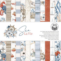 Sea La Vie - P13 Double-Sided Paper Pad 6"X6" 24/Pkg