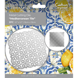 Mediterranean Tile - Crafter's Companion Mediterranean Dreams Die