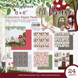 Be Brave - Memory Place Double-Sided Paper Pack 6"X6" 24/Pkg