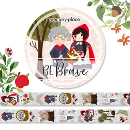 Be Brave #1 - Memory Place Washi Tape 15mmX5m