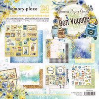 Bon Voyage - Memory Place Double-Sided Paper Pack 6"X6" 24/Pkg