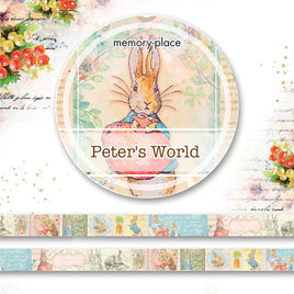 Peter's World #1 - Memory Place Washi Tape 15mmX5m