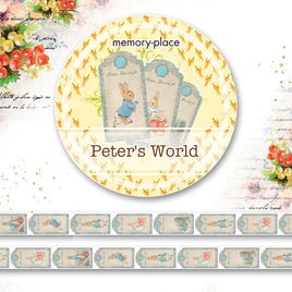 Peter's World #2 - Memory Place Washi Tape 15mmX5m