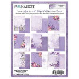 Color Swatch: Lavender - 49 And Market Mini Collection Pack 6"X8"