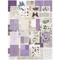 Color Swatch: Lavender - 49 And Market Collage Sheets 6"X8" 40/Pkg