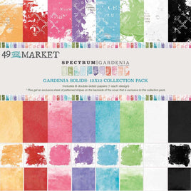 Spectrum Gardenia Solids - 49 And Market Collection Pack 12"X12"