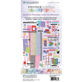 Essential - Spectrum Gardenia Laser Cut Outs