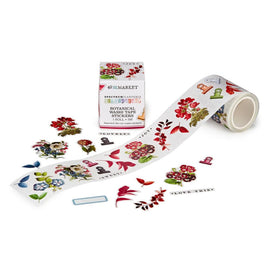 Spectrum Gardenia Botanical - 49 And Market Washi Sticker Roll