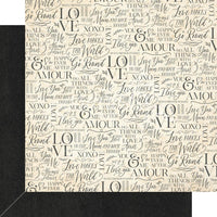 P.S. I Love You Patterns/Solid - Graphic 45 Double-Sided Paper Pad 12"X12" 16/Pkg