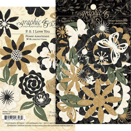 P.S. I Love You - Graphic 45 Flower Assortment