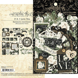 P.S. I Love You Cardstock Die-Cut Assortment
