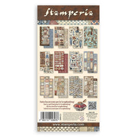 Vintage Library - Stamperia Collectables Double-Sided Paper 6"X12" 10/Pkg