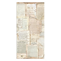 Vintage Library - Stamperia Collectables Double-Sided Paper 6"X12" 10/Pkg